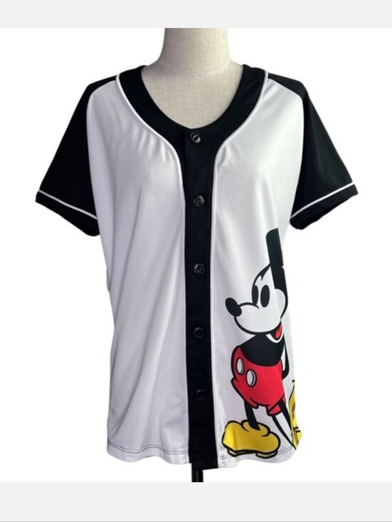 Disney Tops - Disney White Embossed Logo Fabric Tag